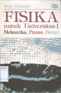 Fisika Untuk Universitas 1,Mekanika Panas Dan Bunyi
