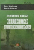 Penuntun  Kuliah Hukum Kedokteran