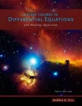 A First Coursce in Differental Equations