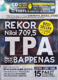 Rekor nilai 709.5 TPA Versi Oto BAPPENAS