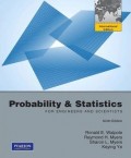 Probability & Statistics for Engineering and Scienntics