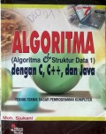 Algoritma (Algoritma & Struktur Data 1) dengan C, C++ dan Java