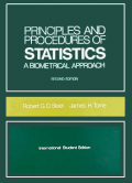 Principles And Procedures Of Statistics A Biometrical Approach