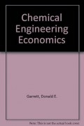 Chemical Engineering Economics