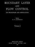 Boundary Layer and Flow Control