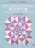 Organization Behavior Concept, Controversies And Applications