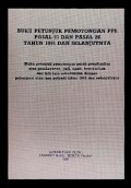 Buku Petunjuk Pemotongan Pph Pasal 21 Dan Pasal 26 Tahun 1991 Dan Selanjunya