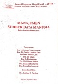 Manajemen sumber Daya Manusia, Buku Panduan Mahasiswa