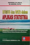 Rumus dan Data dalam Aplikasi Statistika