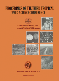Procedings of the Third Tropical Weed Science Conference