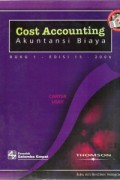 Cost Acounting  Akuntansi Biaya
Buku 1