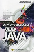 Pemrograman Berorientasi Objek Menggunakan Java