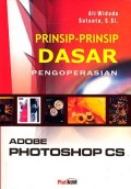 Prinsip - Prinsip  Dasar Pengoperasian Adobe Photoshop CS