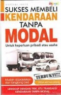 Sukses Membeli Kendaraan Tanpa Modal untuk Keperluan Pribadi atau Usaha