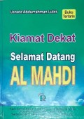 Kiamat Dekat Selamat Datang Al Mahdi
