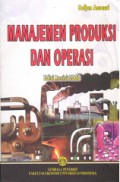 Manajemen Produksi dan Operasi Edisi Revisi