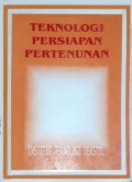 Teknologi Persiapan Pertenunan