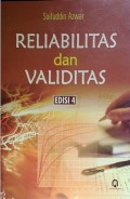 Reliabilitas dan Validitas
