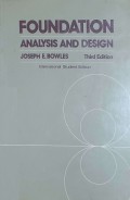 Foundation Analisys and Design