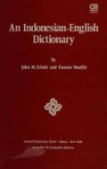 An Indonseian-english Dictionary