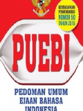 PUEBI Pedoman Umum Ejaan Bahsa Indonesia