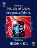 Probability and Statics for Engineers and Science