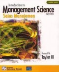Introduction to Managment Science Sains Manajemen