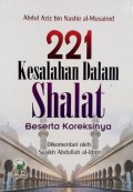 221 Kesalahan dalam Shalat Beserta Koreksinya