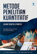 Metode Penelitian Kunatitatif
Kajian Teoritik & Praktik