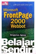 Belajar Sendiri Microsoft Frontpage 2000 Webbot
