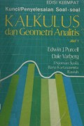 Kunci/Penyelesaian Soal-Soal Kalkulus dan Geometri Analitis