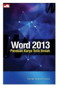Word 2013 Panduan Karya Tulis Ilmiah