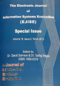 The Electronic Journal Of Information Systems Evaluation ( EJISE ) Special Issue