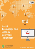 Jurnal Nasional Teknologi dan Sistem Informasi (TEKNOSI)