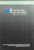 Jurnal Penelitian  Pos dan Informatika