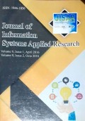 Journal Of Information  System Applied Research (JISAR)