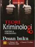 Teori Kriminologi Konteks Dan Konsekuensi