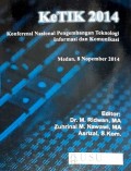 Ketik 2014 
Konferensi Nasional Pengembangan Teknologi Informasi dan Komunikasi