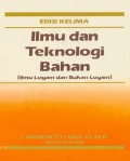Ilmu Dan Teknologi Bahan