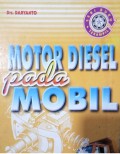 Motor Diesel Pada Mobil