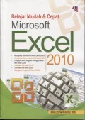 Belajar Mudah & Cepat Microsoft Excel 2010
