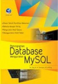 Pemrograman Database Menggunakan Mysql