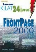Kursus Kilat 24 Jurus Microsoft Frontpage 2000
