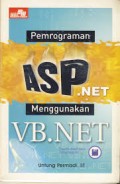 Pemrograman ASP.Net Menggunakan VB.Net