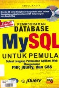 Pemrograman Database Mysql untuk Pemula