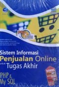 Sistem Informasi Penjualan Online Untuk Tugas Akhir Php & My Sql