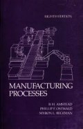 Manufacturing Processes