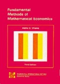 Fundamentals Methods Of Mathematical Economics