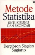 Metoda Statistika Untuk Bisnis Dan Ekonomi