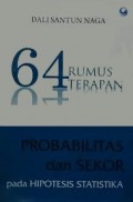 64 Rumus Terapan : Probabilitas Dan Sekor Pada Hipotesis Statistika